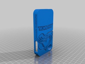 colorado avalanche iphone 4 case mobile hockey nhl 3d print model - Mito3D