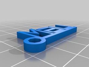 mau chaveiros personalizado 3d print model - Mito3D