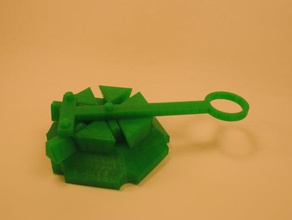 trammel spinning mechanism mechanical toys desk toy fun interesting 3d print model - Mito3D