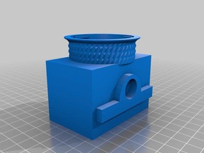 flash projector rough wider opening camera 3d print model - Mito3D