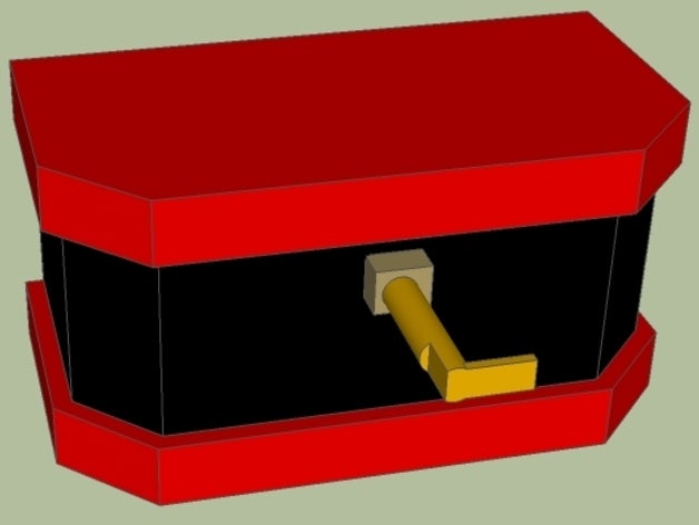 a caixa decoração 3D print model - Mito3D