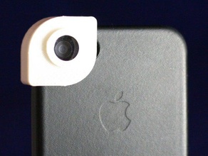 iphone 5s macro la lente de montaje móvil fotografía 3d print model - Mito3D