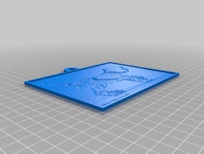springer 2d a arte personalizado 3d print model - Mito3D
