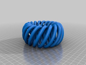 parametric knot math art 3d print model - Mito3D