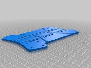 bottom plate crossfire quadcopter rc vehicles 3d print model - Mito3D