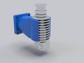 e3d v5 de conduits ventilation mendelmax chariot standard l'imprimante accessoires 3d print model - Mito3D