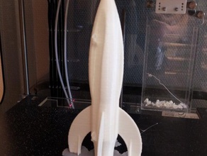 foguete modelo de brinquedos jogos 3d print model - Mito3D