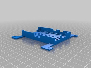 raspberry pi fondo de la caja pestañas prusa i3 llave 3d impresión 3d print model - Mito3D