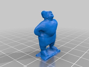 intrattenitore sculture 3d print model - Mito3D