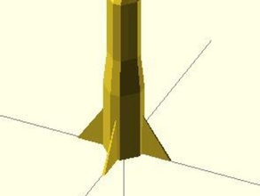 rocket model buildings structures 3d print model - Mito3D