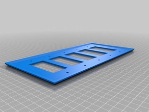 jumbo 5 decora plate Haushalt angepasst 3d print model - Mito3D