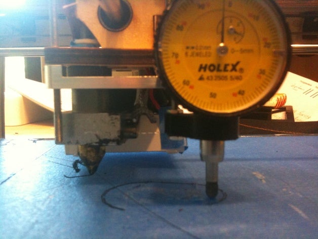 dial gauge quickfix ultimaker 3d printer parts level bed tool 3D print model - Mito3D