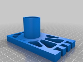 yafsh spool holder 30mm diameter 3d printer accessories reel 3d print model - Mito3D