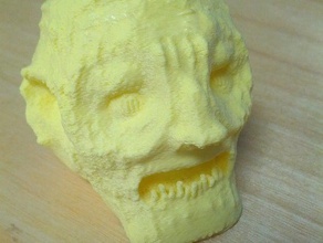 monster-Kopf Kreaturen blatt meshmixer todd zenix zombie 3d print model - Mito3D