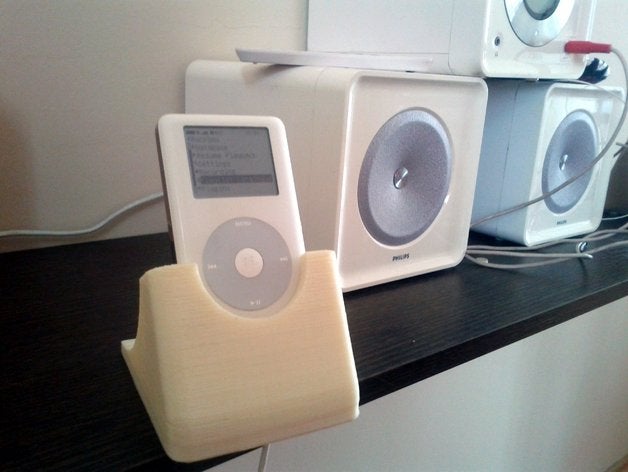 ipod classic de sobremesa el audio titular paramétrico 3D print model - Mito3D