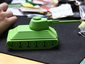 t-34 araç tank 3d print model - Mito3D