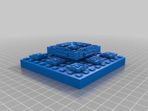 meu personalizada 3d linha fractal matemática 3d print model - Mito3D