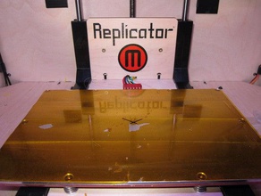 replicator dual nozzle centring script actually works 3d printing tests center centre hbp 3d print model - Mito3D