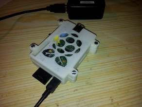 raspberry pi case holes m3 screws electronics 3d print model - Mito3D