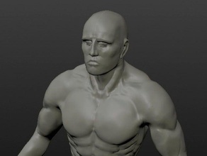 prometheus sacrificial engineer people 3d alien fablabtulsa sculptris 3d print model - Mito3D