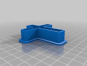 cruz del cortador de la galleta cocina comedor personalizado 3d print model - Mito3D