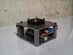 grbl caso ordenado 40mm ventilador de la tapa 3d impresora accesorios 40 mm tny 3d print model - Mito3D