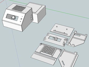 boîte de rampes 14 smart controller 3d l'imprimante accessoires contrôleur lcd 3d print model - Mito3D