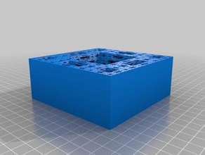 my customized 3d line fractal math 3d print model - Mito3D