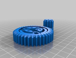 fantasia vadeia extrusora de mudanças wflatshaft 3d a impressora partes 3d print model - Mito3D