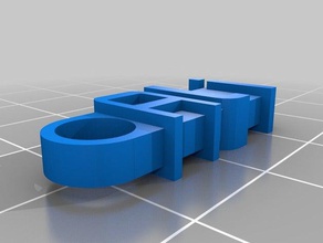 ali organización personalizado 3d print model - Mito3D