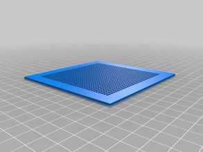 openscad grid Schöpfer parametriert Haustiere Käfig customizer Rahmen - Kühlergrill Gitter mesh 3d print model - Mito3D