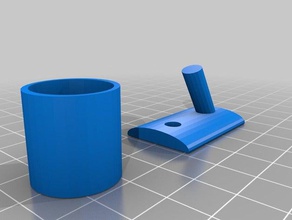 garbage bag hook organization 3d print model - Mito3D