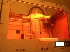 christ redeemer super sized full plate people 3d print model - Mito3D
