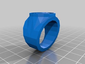superman ring 1325 accessories customized 3d print model - Mito3D