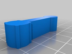 my customized ikea lillabo brio train track connector construction toys 3d print model - Mito3D