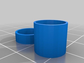 cilindro de caixa organização 3d caso tampa a impressora rodada sketchup 3d print model - Mito3D