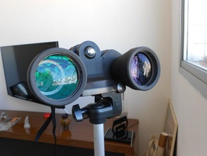 binocular tripod adapter sport outdoors 3d print model - Mito3D