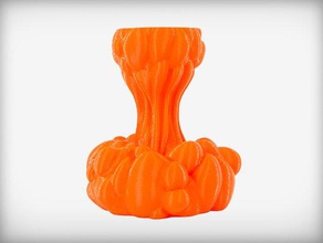 rocket fire planter household 3d print model - Mito3D