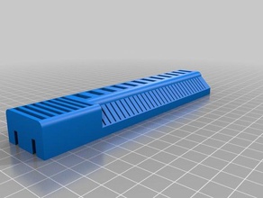 my customized usb stick sd card holder ruben organization 3d print model - Mito3D