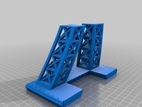 part d2 eifeltower no rails 3d printing eifel tower 3d print model - Mito3D