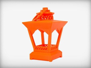 lantern planter household 3d print model - Mito3D