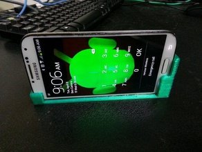 samsung galaxy s4 car mount cd player mobile phone 3d print model - Mito3D