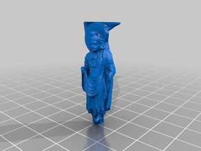 bodhisattva Skulpturen 3d print model - Mito3D
