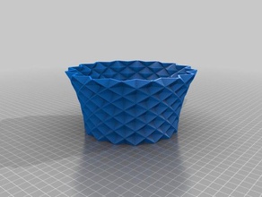 vasodiamonds decoração personalizado 3d print model - Mito3D