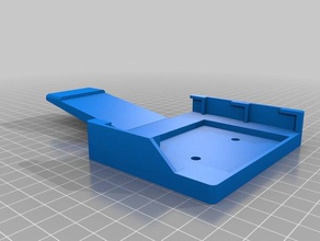 tekerlek takoz tutucu unterlegkeil halterung yedek parçaları 3d print model - Mito3D