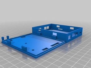 gnublin elektor v11 linux board casing computer 3d openscad 3d print model - Mito3D