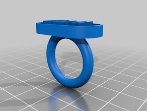 meine angepasste text-ring Ringe 3d print model - Mito3D