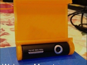 webcam monte tantillus 3d a impressora os acessórios parte pla reprap 3d print model - Mito3D
