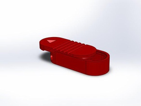 keychain micro pill box keychains 3d print model - Mito3D
