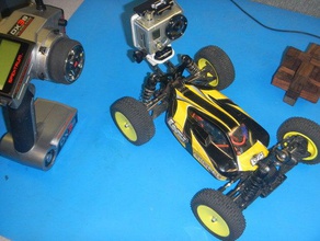 losi mini 8ight gopro montagem veículos 3d rc brinquedo 3d print model - Mito3D